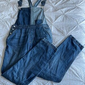 Guess Women's Blue Denim Overalls